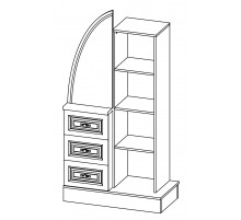 Комбинированный шкаф Василиса СП-001-10П